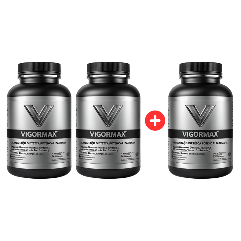 Vigor Max - 2 UNIDADES + 1 DE BRINDE