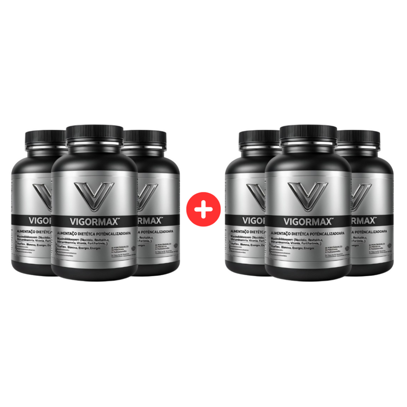 Vigor Max - 3 UNIDADES + 3 DE BRINDE