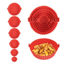 KIT X6 MOLDES DE SILICONA PARA FREIDORA: COMPRA 3 Y LLEVA 6 |     ¡Hoy incluye E-Book de Recetas GRATIS!